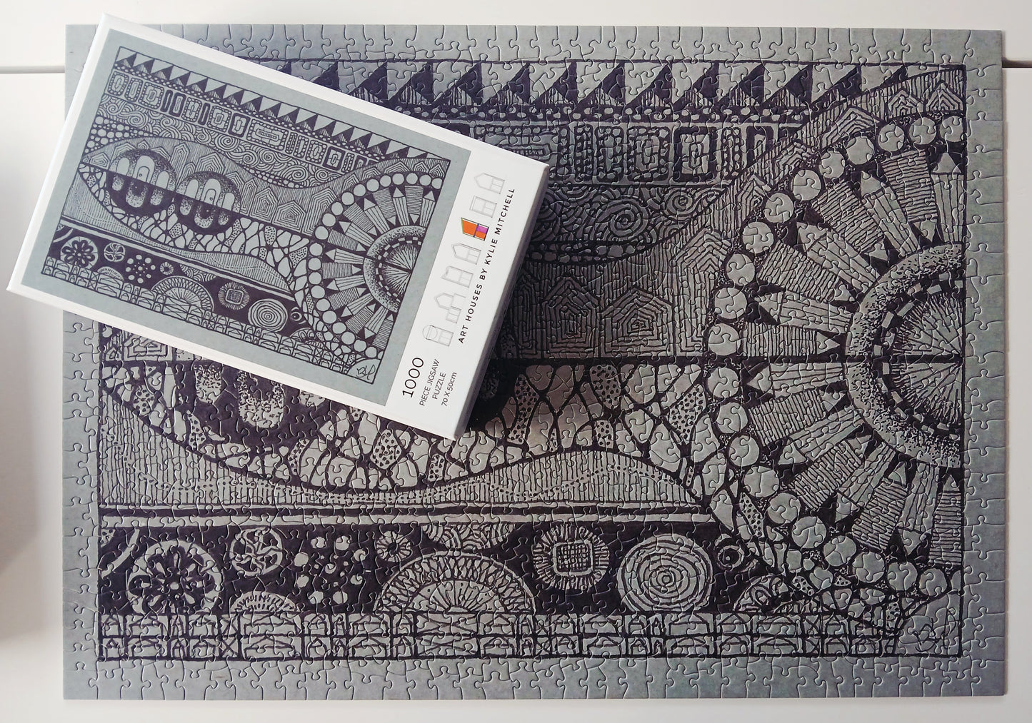 Abstract 1 - 1000 piece jigsaw puzzle