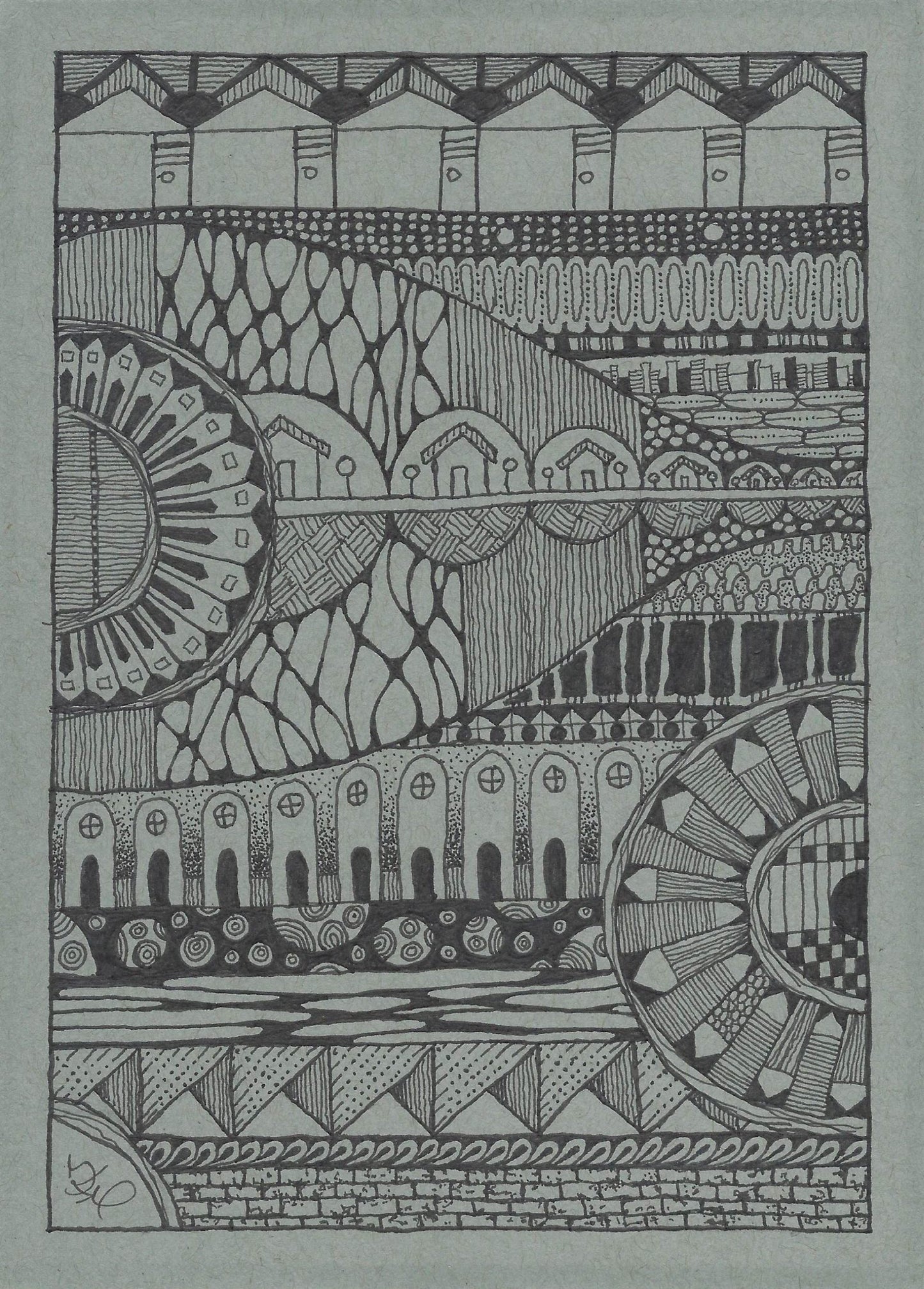 Abstract 5 - 1000 piece jigsaw puzzle