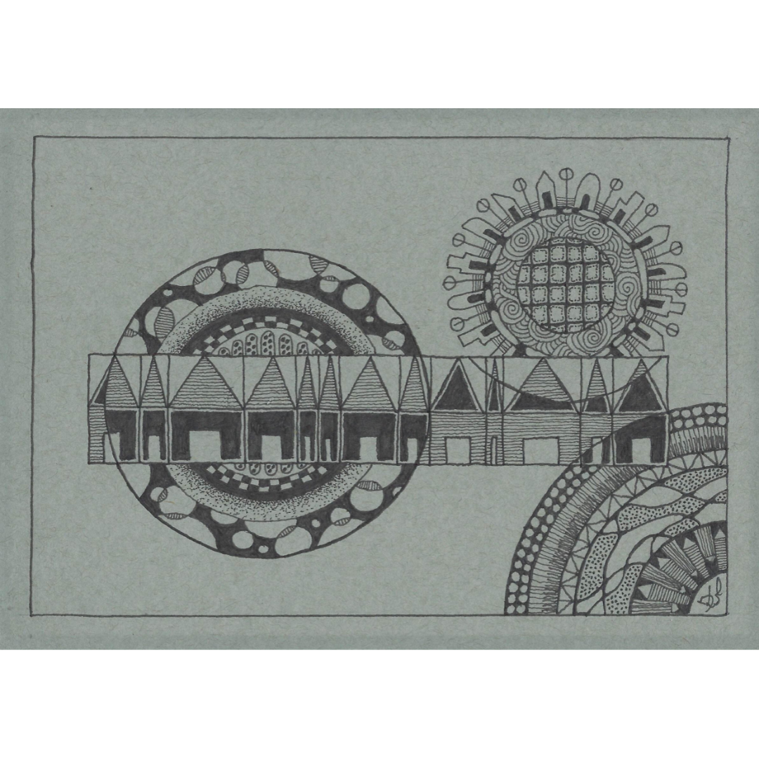 Abstract 2 - 1000 piece jigsaw puzzle