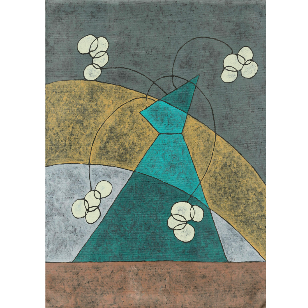 Teal Vase - 1000 piece jigsaw puzzle