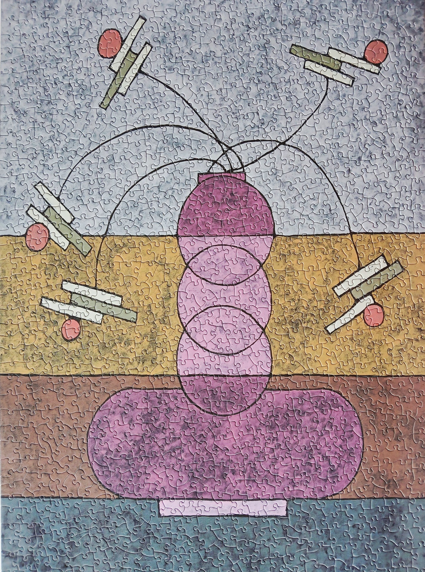 Bubble Vase - 1000 piece jigsaw puzzle