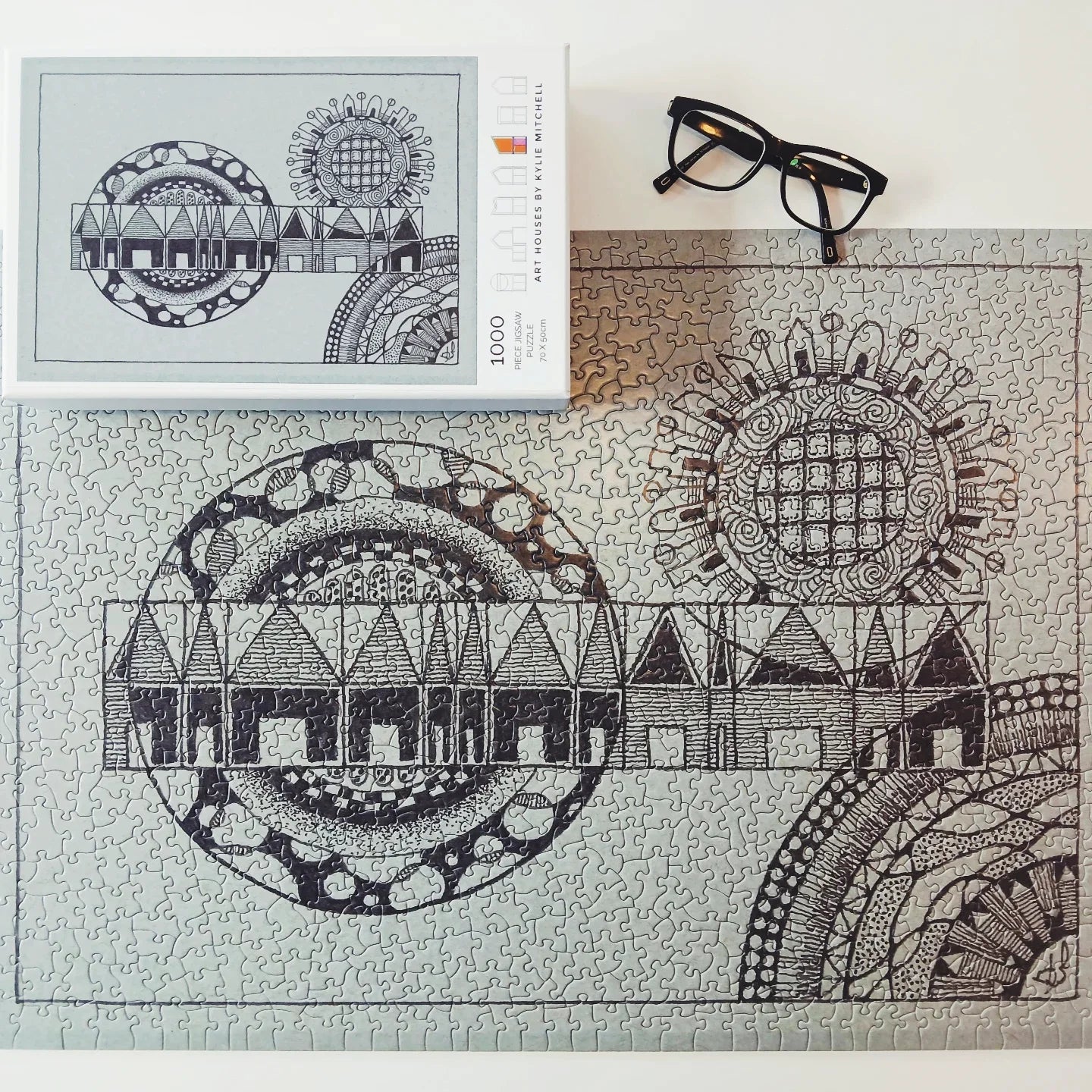 Abstract 2 - 1000 piece jigsaw puzzle