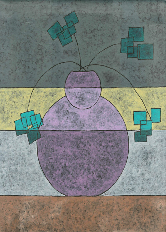 Purple Vase - 1000 piece jigsaw puzzle