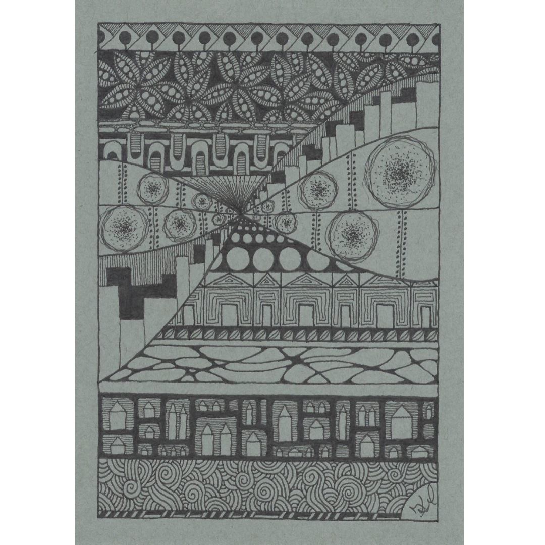 Abstract 6 - 1000 piece jigsaw puzzle