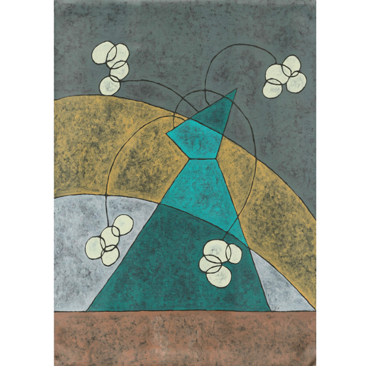 Teal Vase - 1000 piece jigsaw puzzle